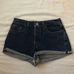 Levi’s wedgie fit denim shorts